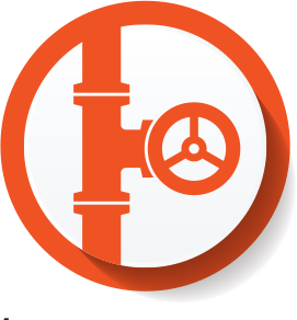 UPVC / PVC pipe assemblies for industrial